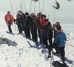 Probe line at Alta