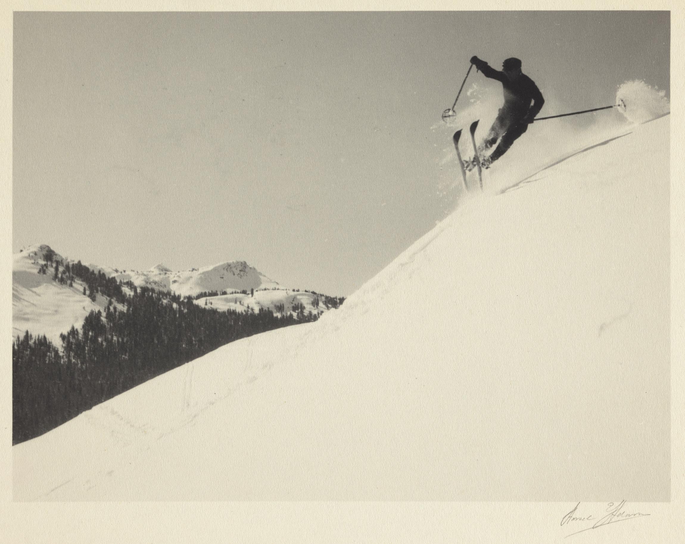 The “Unknown” Ski Photographer: Ansel Adams | Skiing History