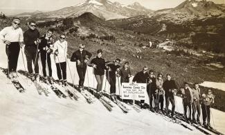 Mt Bachelor training, 1963